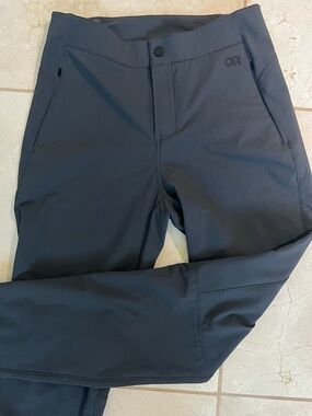 Outdoor Research Rialto Fleece Lined Hiking Pants Storm Gray Womens Size Small